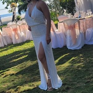 Beaded dress from Revolve